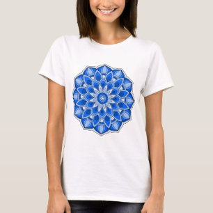 青の曼荼羅 Tシャツ