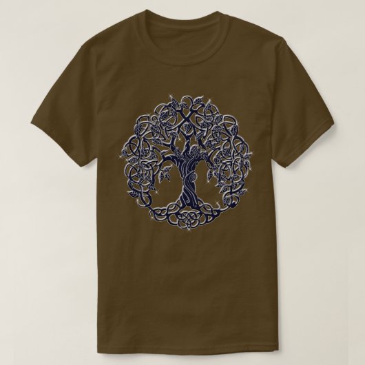 青の木 Tシャツ (デザイン正面)