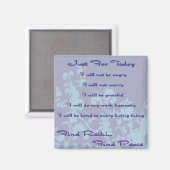 青の検索霊気 マグネット (正面/裏面)