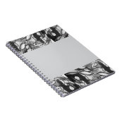 「青の欠如」アートワークを持つノートブック ノートブック (右側)