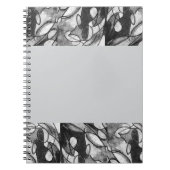 「青の欠如」アートワークを持つノートブック ノートブック (正面)