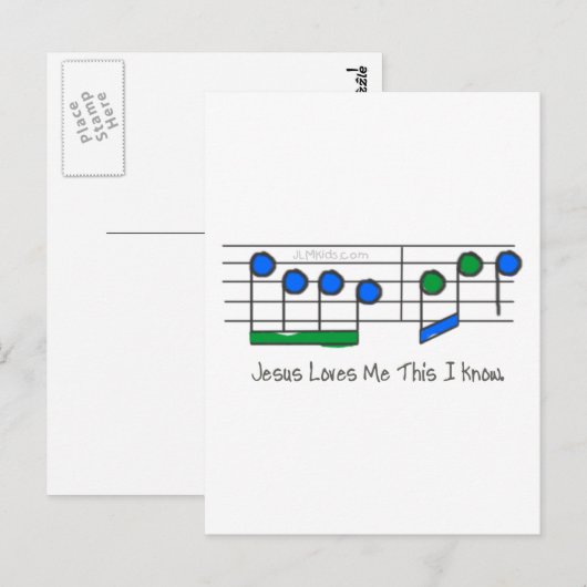青の歌詞 ポストカード (正面/裏面)