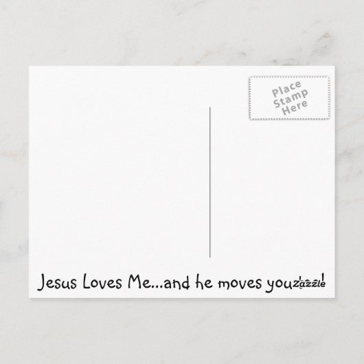 青の歌詞 ポストカード (裏面)