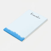 青の泡 ポストイット (アングル)