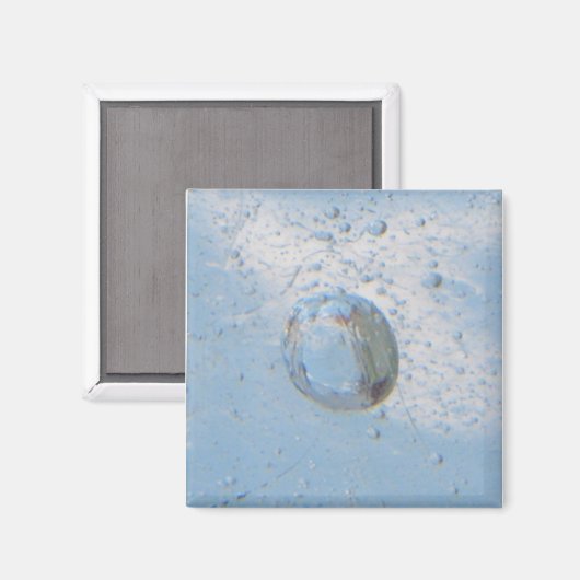 青の泡 マグネット (正面/裏面)