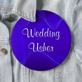 青の波の案内係 缶バッジ (インサイチュ)