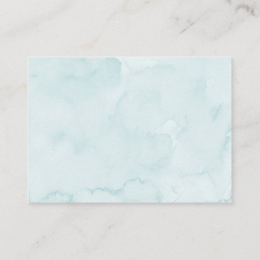 青の海の下の誕生日は、どのように多くのゲーム エンクロージャーカード (裏面)