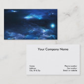 青の海の中では 名刺 (正面/裏面)