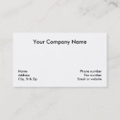 青の海の中では 名刺 (裏面)