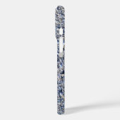 青の海シンプル追加モノグラムの写真 Case-Mate iPhoneケース (裏面 / 左)