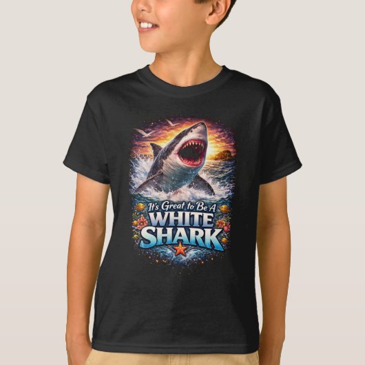 青の深海の王 Tシャツ (正面)