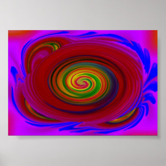 青の渦 ポスター