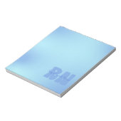 青の登録ナース ノートパッド (回転)