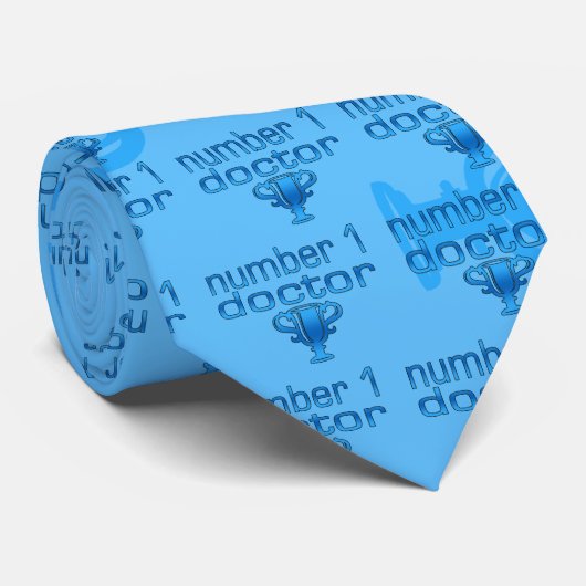 青の第1医者 ネクタイ (ロール)