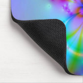 青の紫色の花 マウスパッド (コーナー)