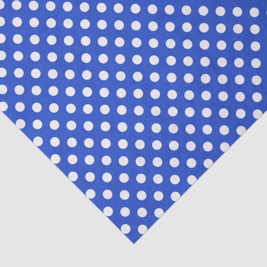 青の組み合王室のわせ水玉模様(STaylor) 薄葉紙 (詳細)