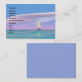 青の航海 名刺 (正面/裏面)