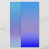 青の色合い 便箋 (正面)