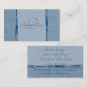 青の色合い 名刺 (正面/裏面)