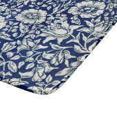 青の許可ヴィンテージパターン カッティングボード (角)