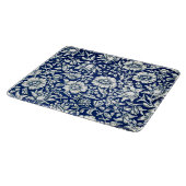 青の許可ヴィンテージパターン カッティングボード (角)