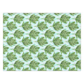 青の谷の花のユリの花束 テーブルクロス (正面(横))