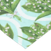 青の谷の花のユリの花束 テーブルクロス (アングル)