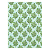 青の谷の花のユリの花束 テーブルクロス (正面)