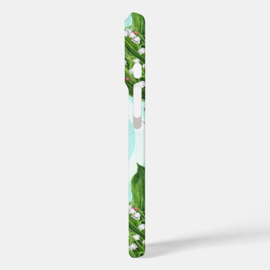 青の谷の花のユリの花束 Case-Mate iPhoneケース (裏面 / 左)