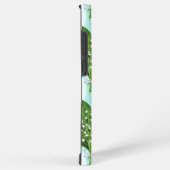 青の谷の花のユリの花束 SAMSUNG GALAXYケース (右側面)