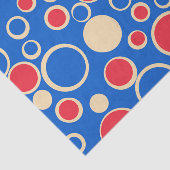 青の赤と青の点 薄葉紙 (詳細)