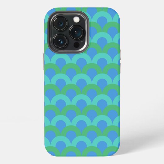 青の輪 iPhoneケース (裏面)