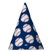青の野球のパーティーの帽子 パーティーハット (右)