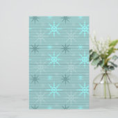 青の雪片 便箋 (スタンド正面)