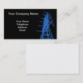 青の高圧Powermast 名刺 (正面/裏面)