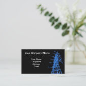 青の高圧Powermast 名刺 (スタンド正面)