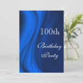 青の100番目の誕生日 招待状 (スタンド正面)