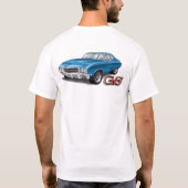 青の69 Buick GS Tシャツ (裏面)