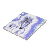 青のAndalusian タイル (側面)