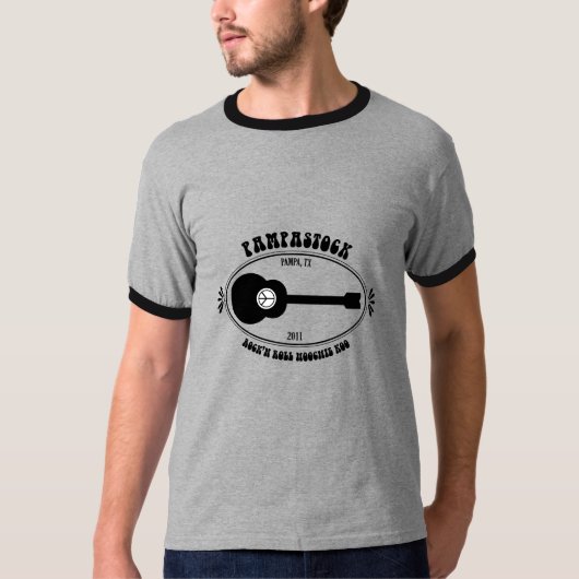 青のBros現在のPampastockの70年代T Tシャツ (正面)