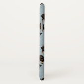 青のCoonhounds Case-Mate iPhoneケース (裏面/右)