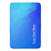 青のCREATE UR WON DOORMAT バスマット (正面縦)