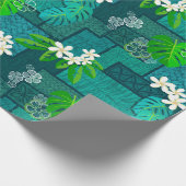 青のMoku Malihini 2.0 ラッピングペーパー (角)