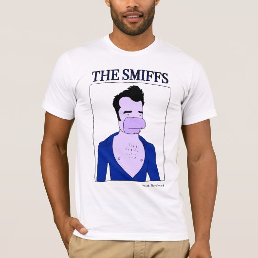 青のSmiffs 2 Tシャツ (正面)