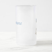 青はすパーソナライズなマグ フロストグラスビールジョッキ (中央)