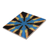 青はっきりしたいタイル タイル (側面)