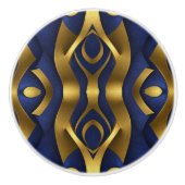 青はっきりしたの明細書金ゴールド セラミックノブ (正面)