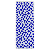 青はっきりしたモザイクワイン抱き枕 – ギフトセットを作る ワインギフトバッグ (裏面)