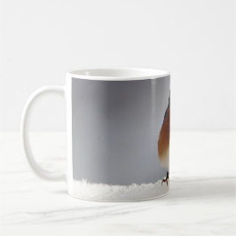 青はっきりした鳥 マグカップ