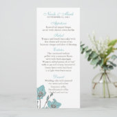 青はカードメニュー活気付きます メニュー (スタンド正面)